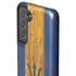 Barbados Flag Dark Wood Galaxy S21 5G Pro Case